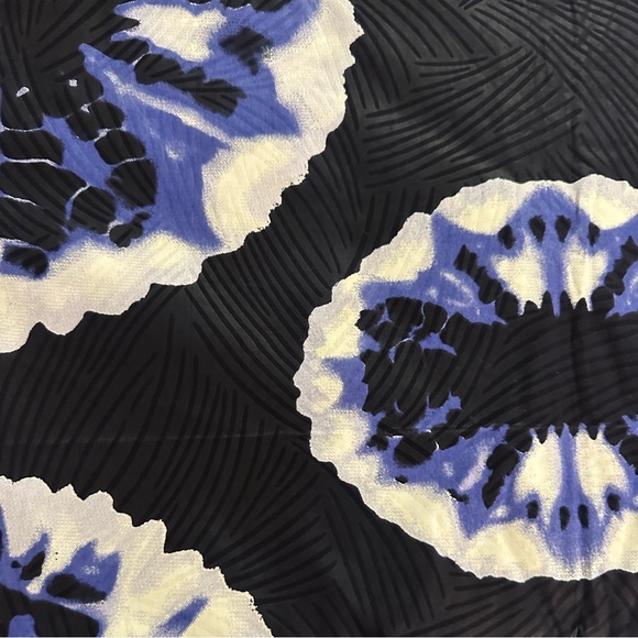 SOSO KAMPALA African Block Prints Guaranteed Veritable Super Wax Fabric 6 Yards - Picture 7 of 8